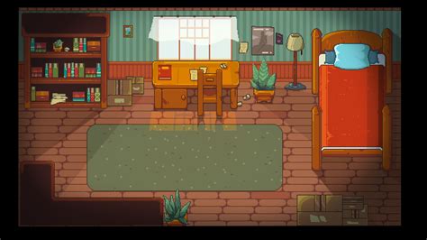 Artstation Pixel Art Teenagers Room