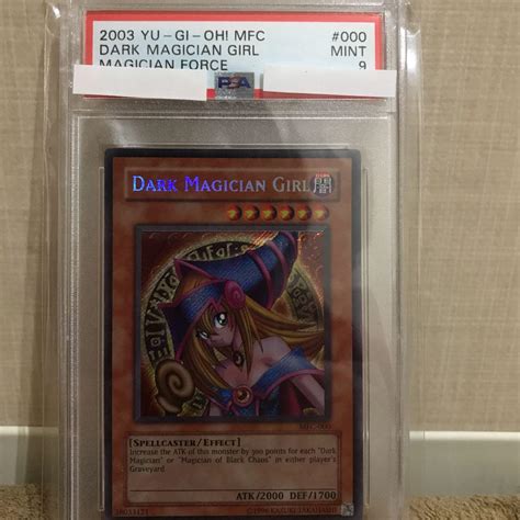 42％割引ブラック系定番人気！ 遊戯王 ブラックマジシャンガール Mfc 000 シークレット Psa9 遊戯王 トレーディングカードブラック