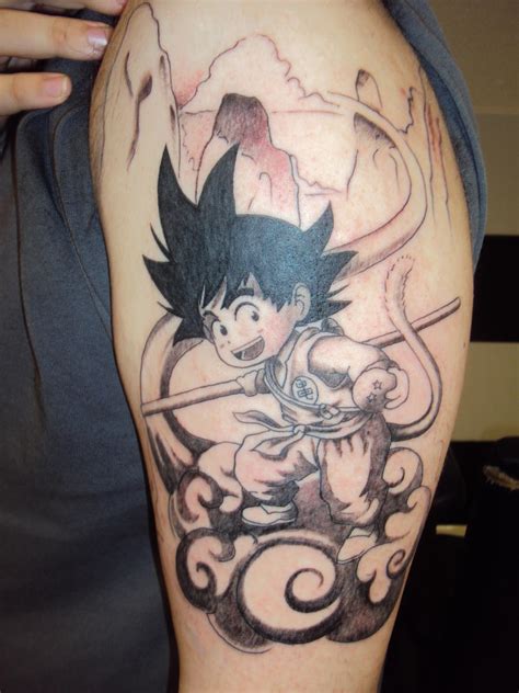 Son Goku Tattoo By Hulfie On Deviantart