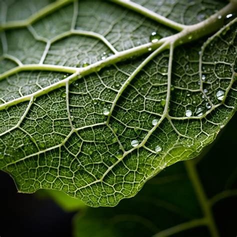 Premium Photo Macro Of A Fig Leaf