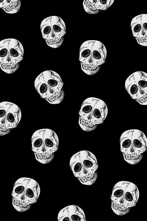 Tumblr Skull Pattern