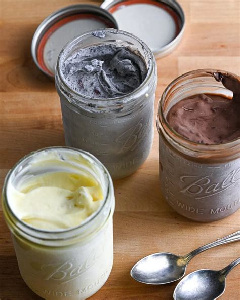 Pint Mason Jar Ice Cream Buttermilk By Sam