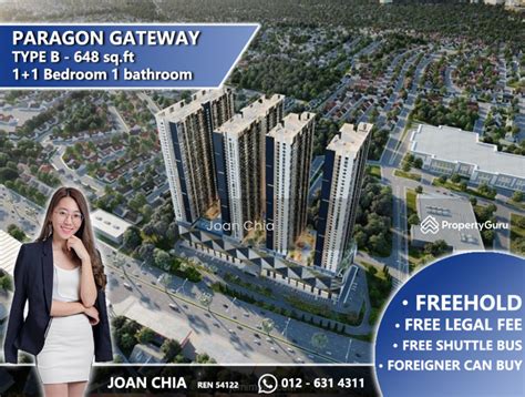 Paragon Gateway Tebrau Highway Taman Suria Johor Bahru Johor Johor