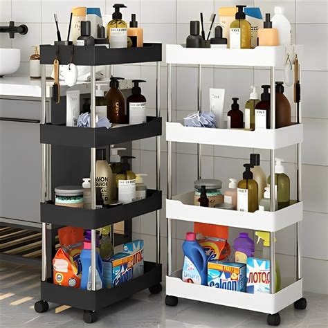 Organizador Rodante De Cocina Niveles Multifuncional Inspira