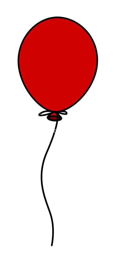 Cartoon Balloon Vector Royalty-Free Stock Image - Storyblocks