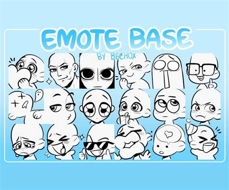 Diy Twitch Emote Bases Artofit