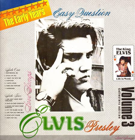 Elvis Presley Volume Easy Question Greybooks Ru