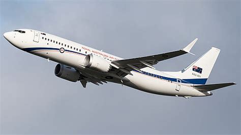 A Royal Australian Air Force Boeing Bbj Max