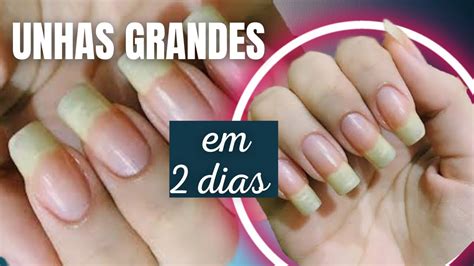 UNHAS GRANDES EM 2 DIAS 2 DICAS INCRÍVEIS YouTube