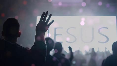 Worship Jesus Light Hd Free Motion Graphics Background Loop Video