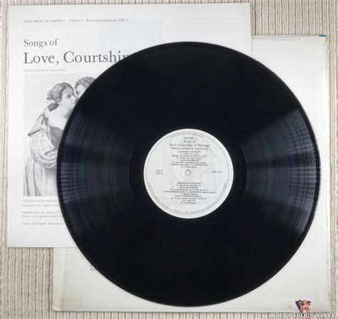 Various Songs Of Love Courtship And Marriage 1976 Vinyl Lp