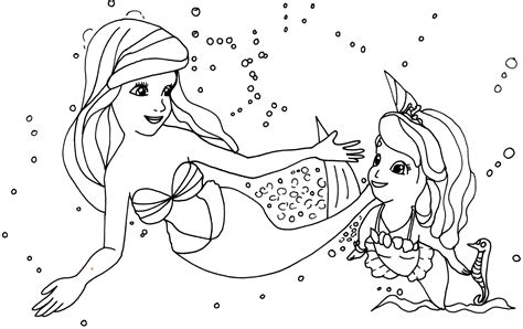 Desenho De Princesa Sereia Sofia The First Para Colorir Tudodesenhos