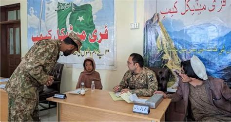 Pak Army Sets Up Free Medical Camp In NW