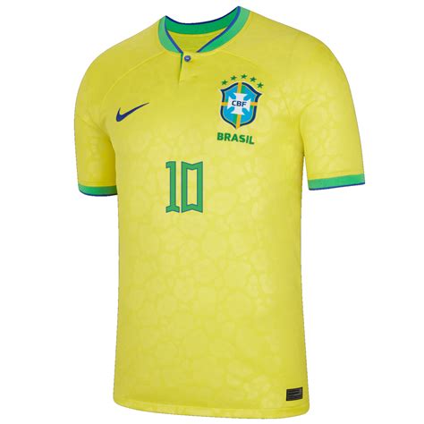 Maillot Neymar Brésil domicile 2022 sur Foot fr