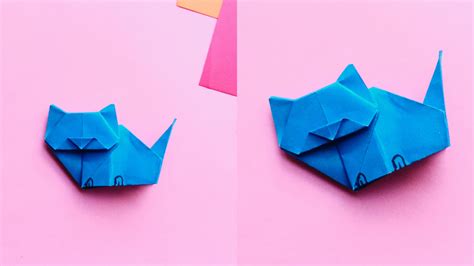 Makkelijk Te Vouwen Origami Kat Japan Fans