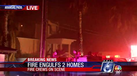 Saturday Night Fire In Aransas Pass Destroys Two Homes