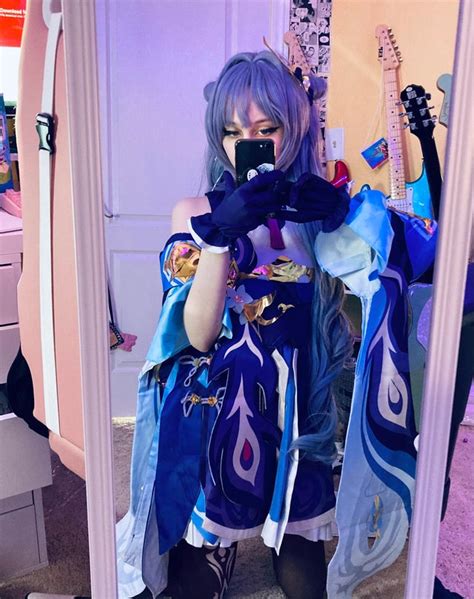 Keqing cosplay : Genshin_Impact