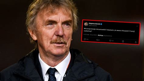 Zbigniew Boniek Zabra G Os Po Wier Fina Ach Euro Kr Tkie