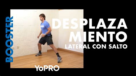 DESPLAZAMIENTO LATERAL Con SALTO Para MEJORAR Tu CARDIO YoPRObooster