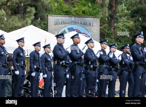 Los Angeles Police Department Graduation At The Police Academy In Los