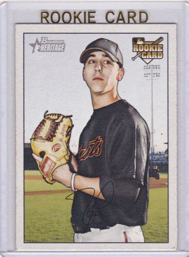 TIM LINCECUM ROOKIE CARD Bowman Heritage RC Baseball SAN FRANCISCO