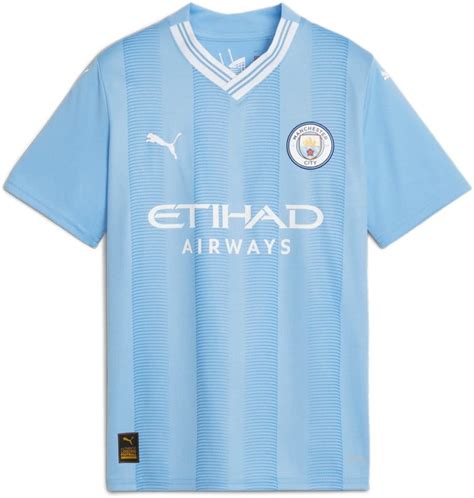 Dres Puma MCFC Home Jersey Replica Jr 2023 24 11teamsports Si