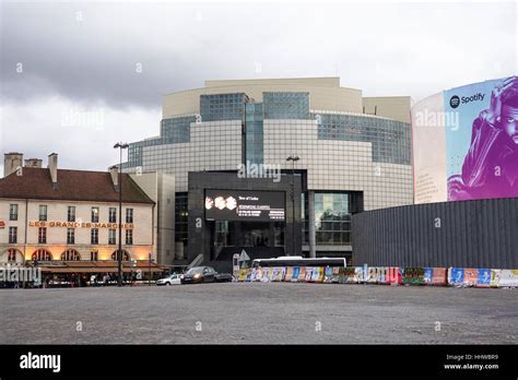 Opera Bastille At Place De La Bastille Paris France Stock Photo