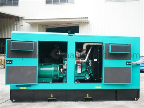 250kva 200kw Silent Canopy Prime Power 50hz Diesel Generator Set