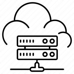 Cloud, on premise, server, service, storage, computing, data icon - Download on Iconfinder