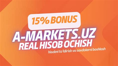 marketsuz  real hisob ochish va hisobni toldirib savdolarni