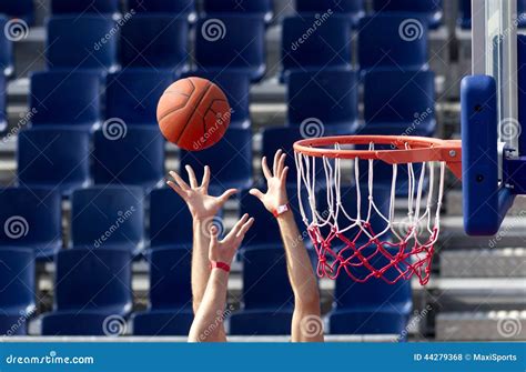 Basketball Bounce Stock Photo Image Of Conceptual Court 44279368