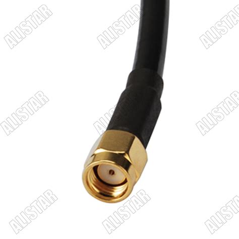 12m Rp Sma Male Female Pin To N Male Plug Rg58 Coax Rf Cable For Wifi