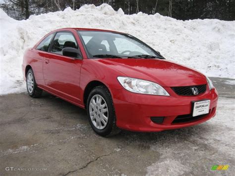 Rally Red Honda Civic Lx Coupe Gtcarlot Car Color