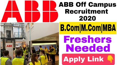 ABB Off Campus Recruitment 2020 ABB Hiring Engineers 2020 ABB