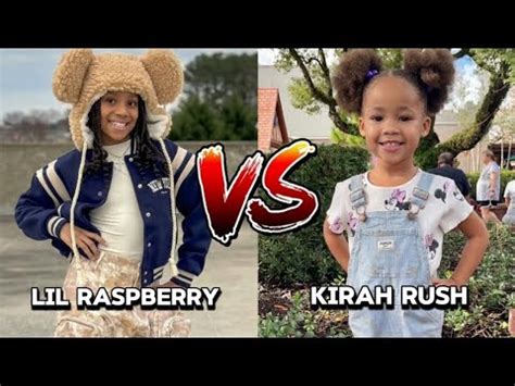 Lil Raspberry Vs Kirah Rush The Rush Fam Lifestyle Comparison YouTube