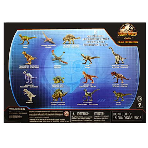 Buy Jurassic World Camp Cretaceous Pack Mini Action Dinos Online In