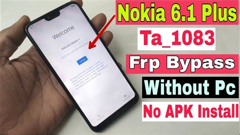 Nokia Plus Ta Frp Bypass Reset Google Account