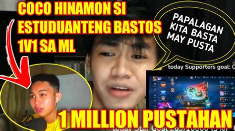 COCO HINAMON NA SI ESTUDUANTENG BASTOS 1 MILLION PUSTA YouTube