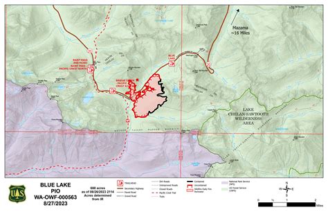 Waowf Blue Lake Fire Incident Maps | InciWeb