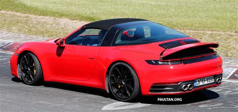 Spied 992 Porsche 911 Targa Testing Again At ‘ring Paul Tan Image 966435