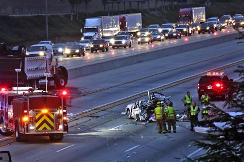 Fatal Crash Closes Eastbound 210 Freeway In La Verne For Hours Los Angeles Times