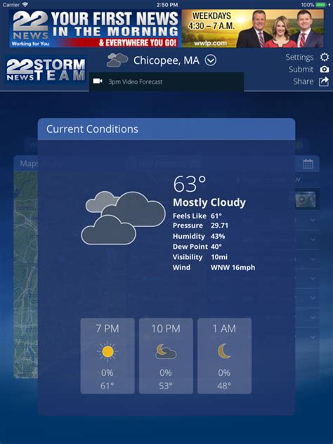 Wwlp Weather For Ios Iphoneipadipod Touch Free Download At Apppure