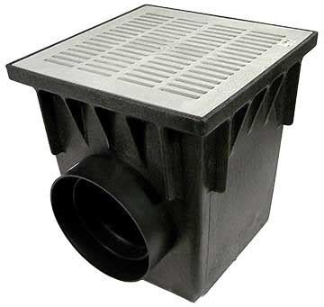 Nds Catch Basin Grey Slotted Grate Trench Drain Systems