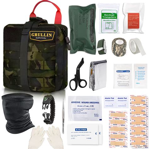 Grullin Ifak Trauma First Aid Kit Emergency Military Molle Survival