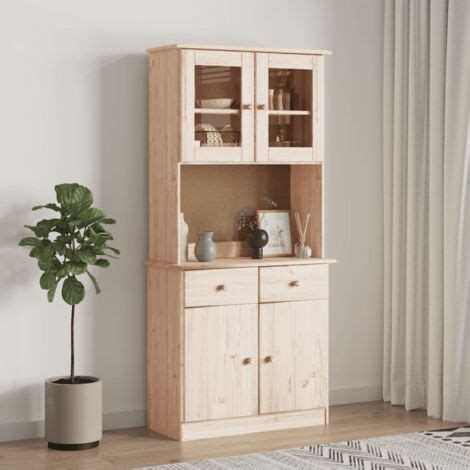 Furniture Limited Buffet Alta X X Cm Bois Massif De Pin