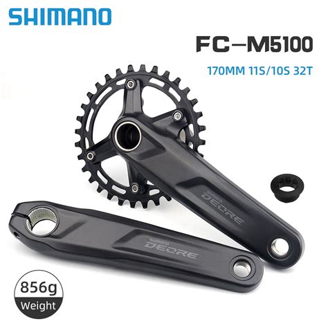 Shimano Deore FC M5100 MTB 曲柄組 10S 11S 山地自行車鏈輪 175 170mm 32T 蝦皮購物