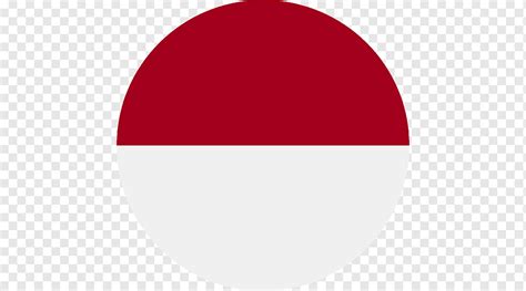 Round Red And White Illustration Flag Of Indonesia Flag Of Indonesia