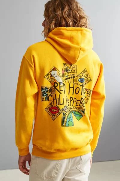 Red Hot Chili Peppers Hoodie Sweatshirt Urban Outfitters