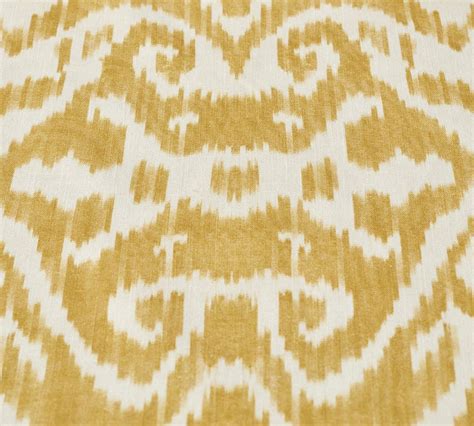 Ava Ikat Organic Cotton Table Runner Pottery Barn