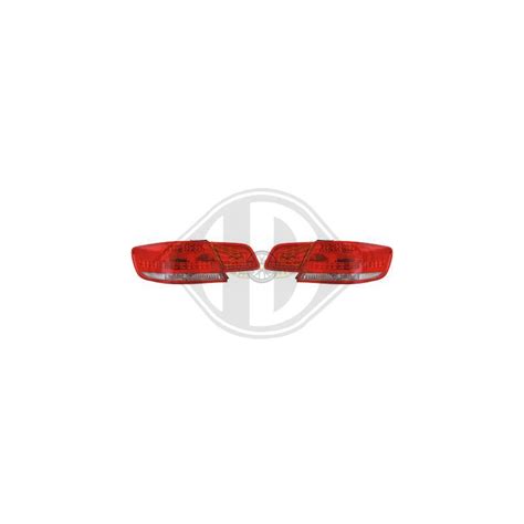 Kit de feux arrière leds rouge et fumé pour BMW 3 Coupe E92 2005 2009